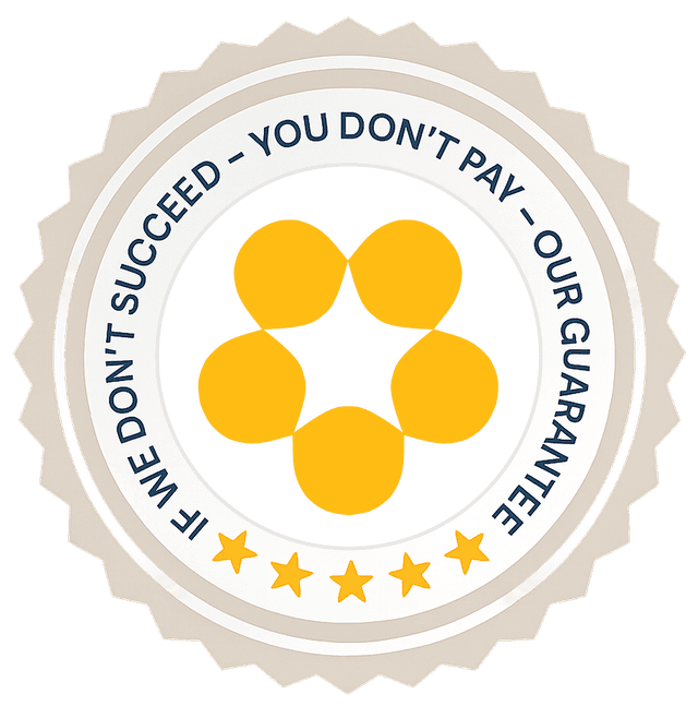 If we don't succeed, you don't pay — our guarantee